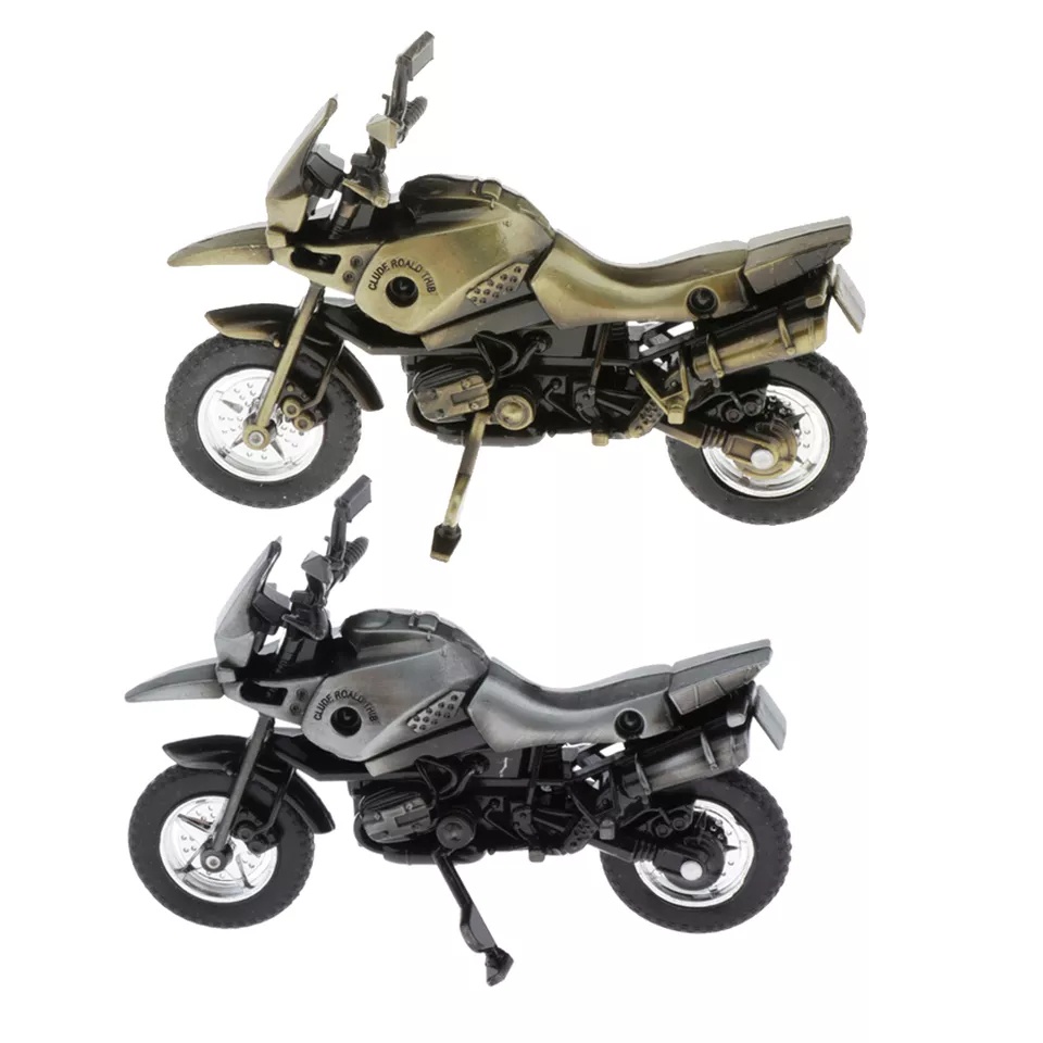 Mô hình Xe Máy Claude Roald THB Motor bằng kim loại mạ gồm 3 màu