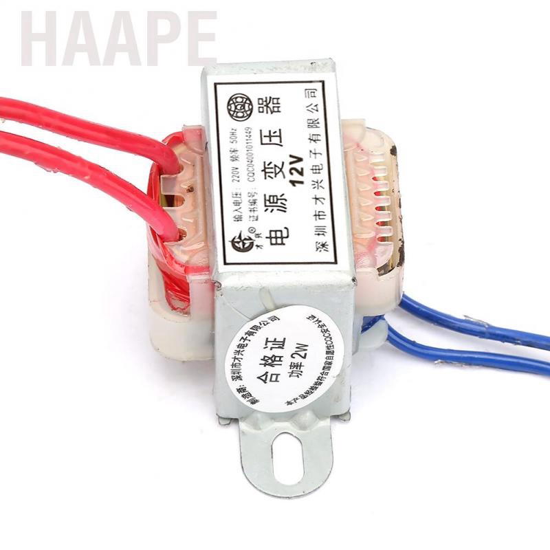 Bộ Chuyển Đổi Điện Áp Haape Ac 12v/24v Đầu Ra 2w 220v 50hz