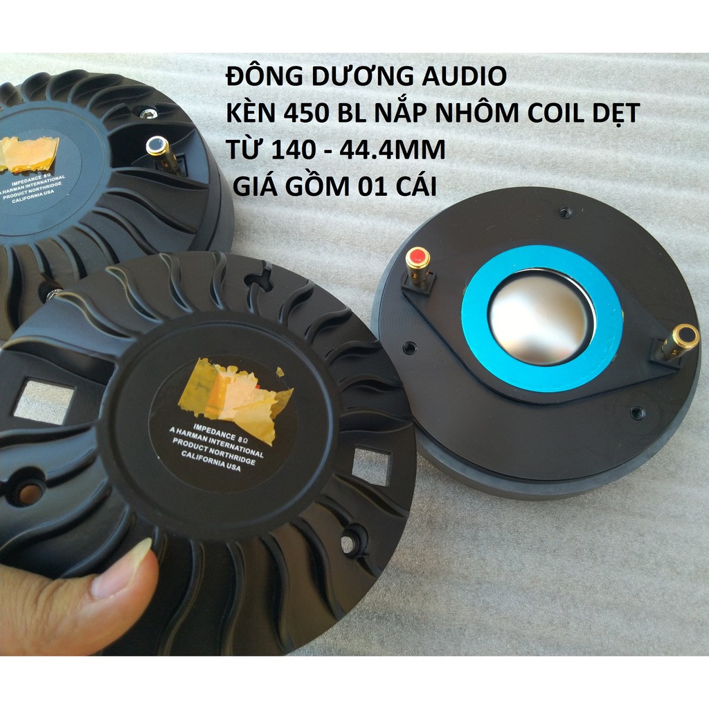 CỦ KÈN 450 BL - GIÁ 1 CHIẾC - NẮP NHÔM COIL DẸT
