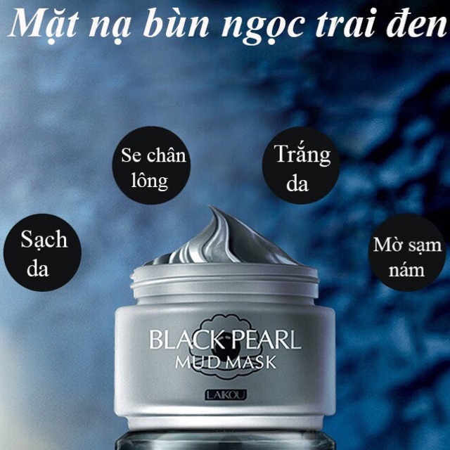 Mặt nạ bùn ngọc trai mờ nám Laikou [NOON Fashion]