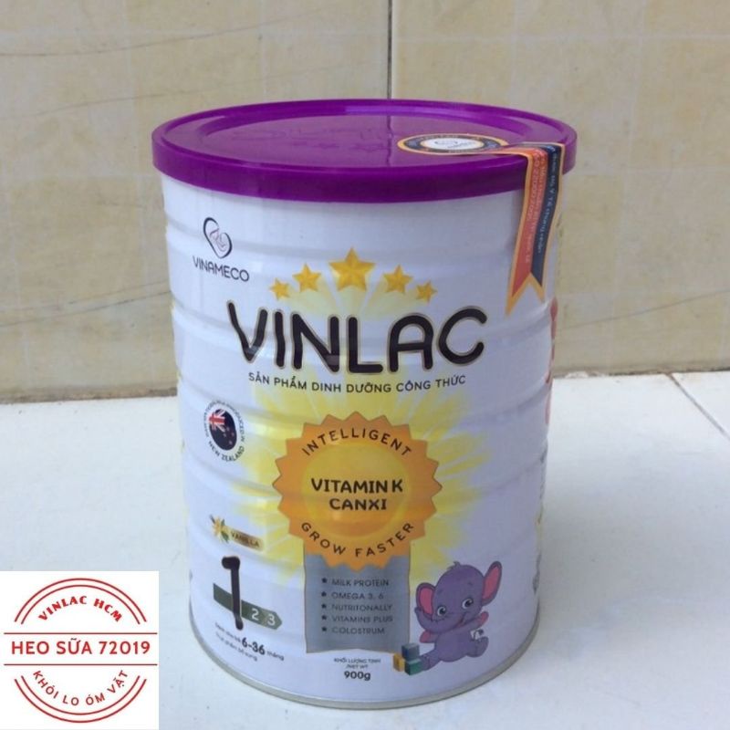 (Mua 1 lon tặng 1 quà) Sữa vinlac 1 lon 900g date mới nhất 2023