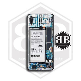 Ốp lưng kính cường lực Xiaomi Redmi 7 / Redmi Note 7 / Redmi 7A / Mi 7 Mi 8 nội thất máy cực chảnh