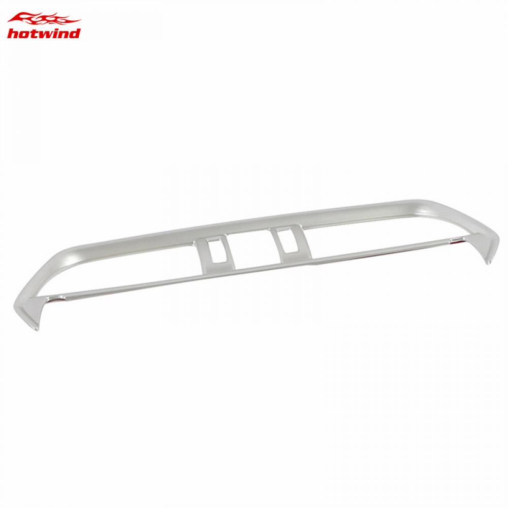 Hw Miếng Dán Màu Bạc Họa Tiết Sợi Carbon Trang Trí Bảng Điều Khiển Máy Điều Hòa Cho Toyota RAV4 2019-2022 RAV 4 XA50