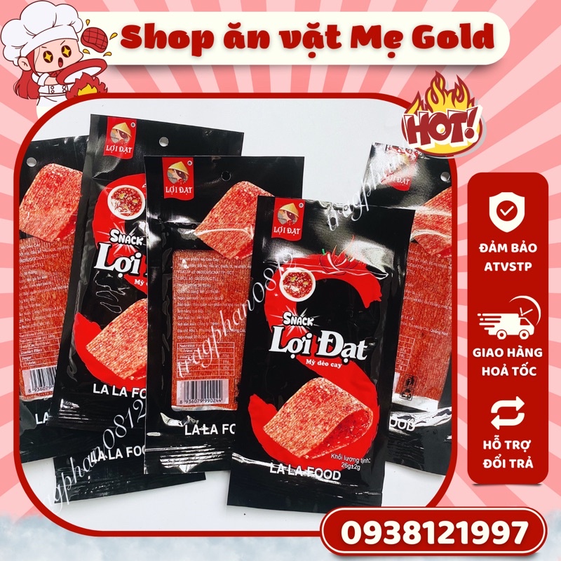 Snack mỳ dẻo cay la la food gói 26g - ảnh sản phẩm 1