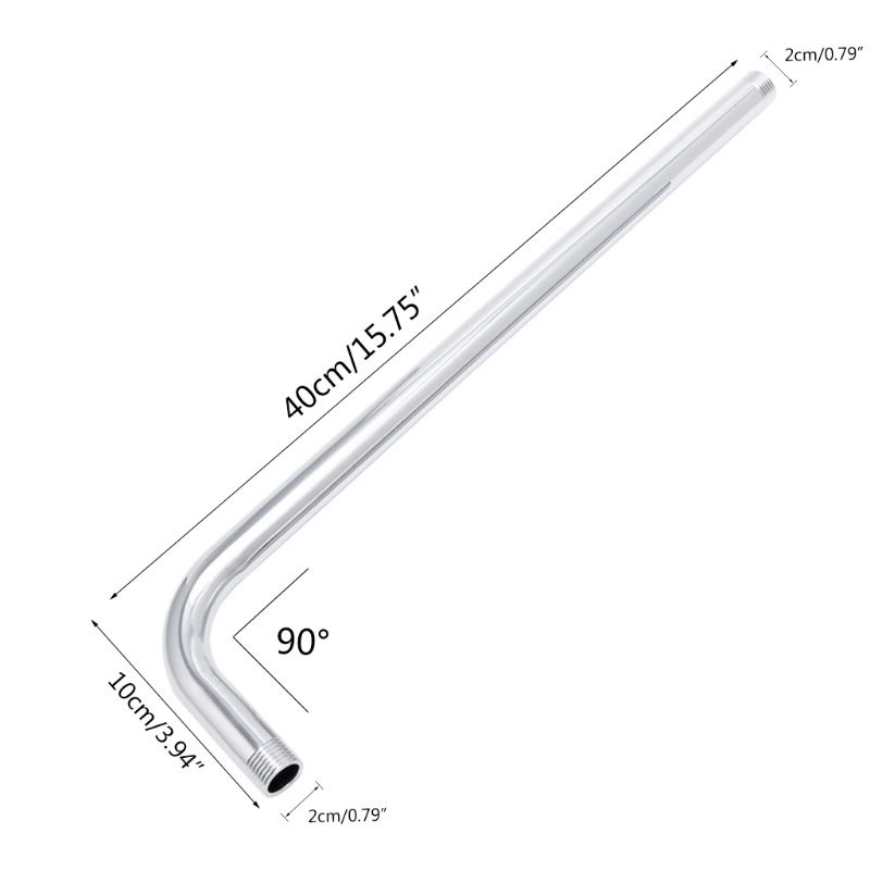 Ống Gắn Tường Bằng Thép Không Gỉ G1 / 2 G1 / 2 Chuyên Dụng Cho Vòi Hoa Sen