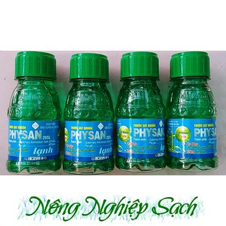 Physan Lạnh 20SL _ Thuốc đặc trị thối nhũn, cháy bìa lá Chai 100ml