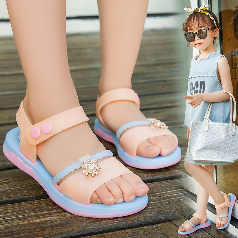 Cậu bé sandals cô gái mới giày học sinh giày thể thao hàn quốc dép mềm PAPAYA0018