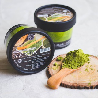 Bột mặt nạ bùn khoáng và matcha