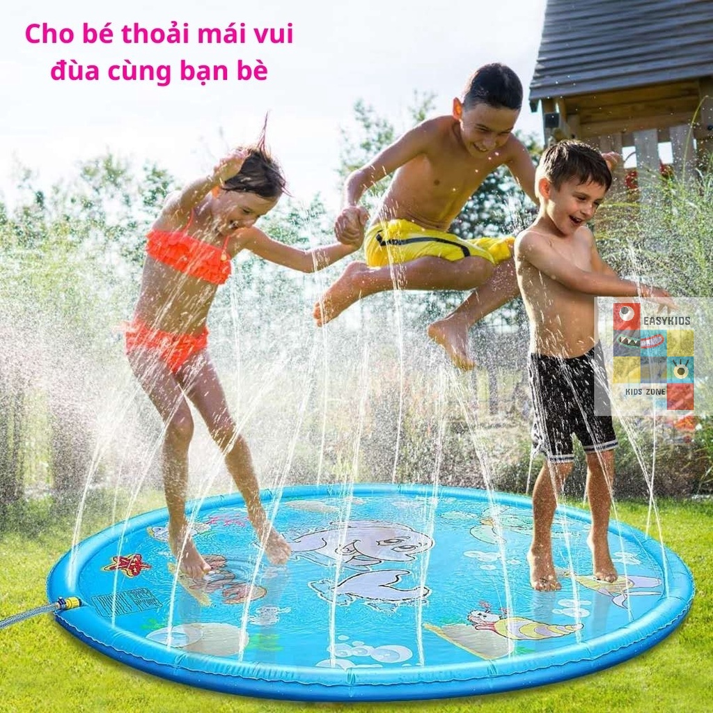 [Có sẵn] [Siêu sale] Bề bơi phao, đài phun nước đồ chơi trẻ em EASYKIDS Biện Pháp Giải Nhiệt Siêu Hiệu Qủa Cho Bé