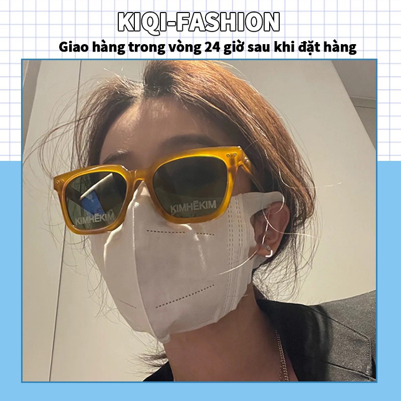 Kính mát màu sắc ngọt ngào phong cách Ulzzang Hàn Quốc cho nam và nữ