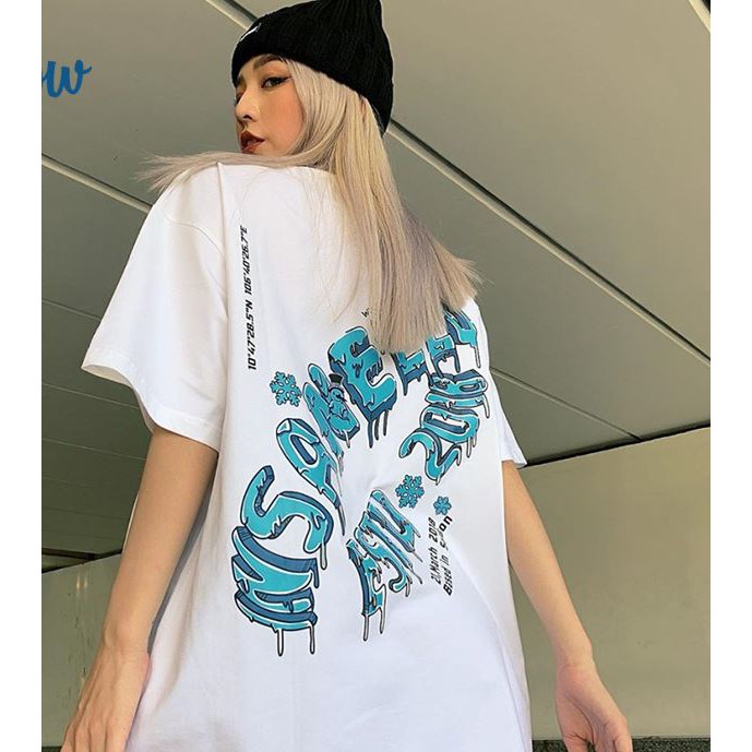ÁO THUN, ÁO PHÔNG TAY LỠ UNISEX FORM RỘNG OVERSIZE NELLY ANIME M731