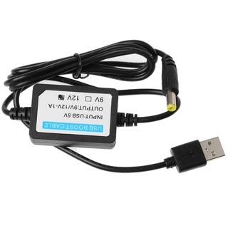 Cáp chuyển đổi Usb 5v sang 12v 5.5x2.1mm cho bộ định tuyến đèn LED wifi