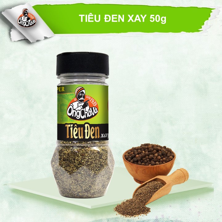 Tiêu Đen Xay Ông Chà Và 50gr (Black Pepper Powder)