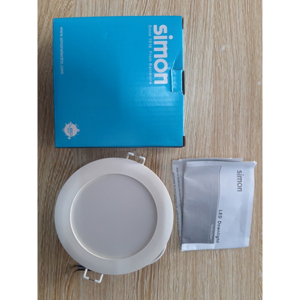 ĐÈN LED ÂM TRẦN 8W D90 SIMON