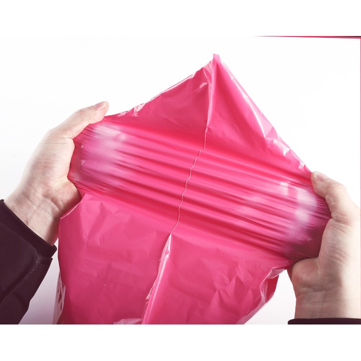 Túi gói hàng niêm phong 38x52 đủ màu Winwin4vic, Đóng hàng niêm phong có sẵn keo dán_Cuộn 100 túi free in logo