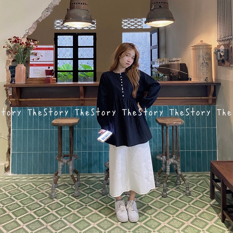 [STR] [ẢNH THẬT SHOP CHỤP] Áo babydoll A2461