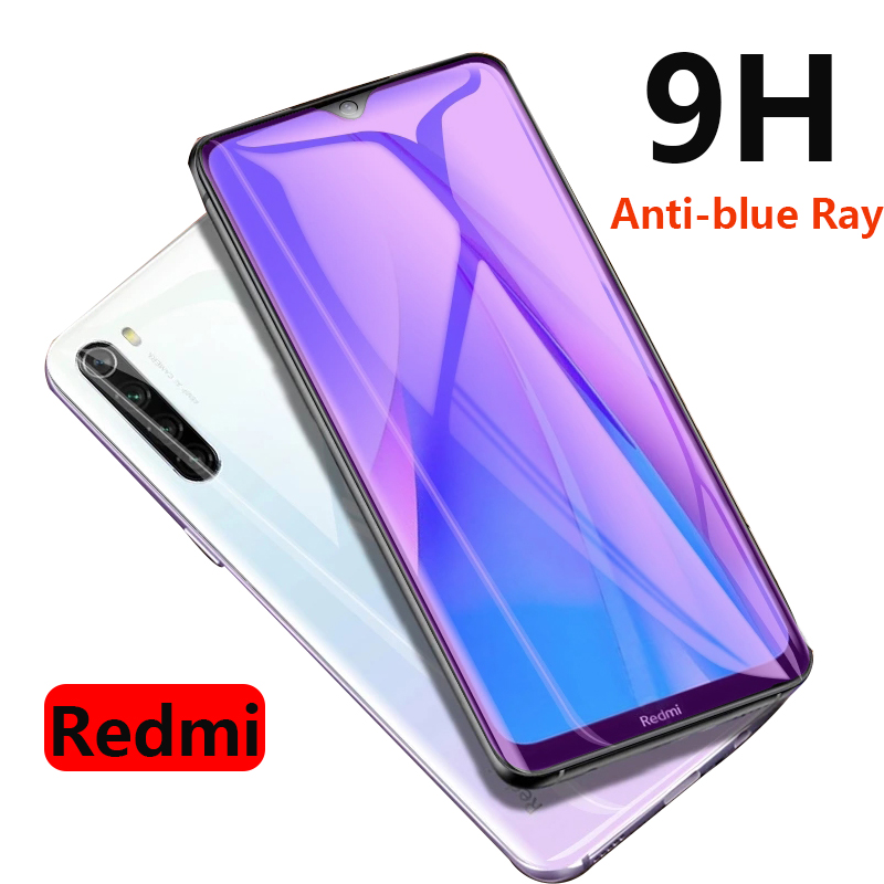 Kính Cường Lực 9h Chống Tia Sáng Xanh Cho Xiaomi Redmi Note 10 9T 9s 9 9A 9C 8 7 6 5 K40 K30 K20 Pro