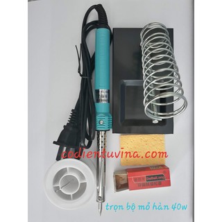 Trọn bộ đế gác mỏ hàn + Mỏ hàn (40w và 60w)