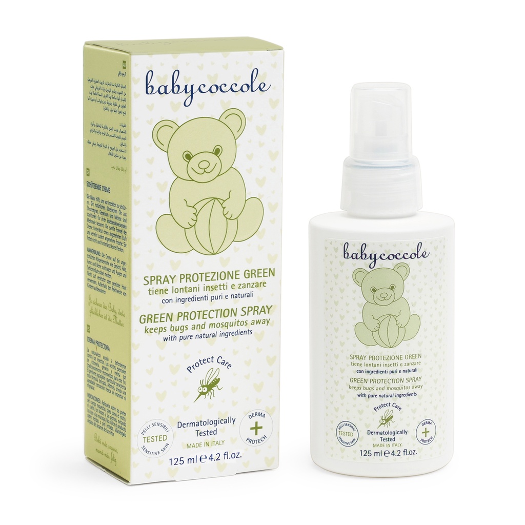 Xịt xua muỗi và bút chấm muỗi Babycoccole 0M+ chống muỗi cho bé và cả gia đình 125ml - The Caring Cube