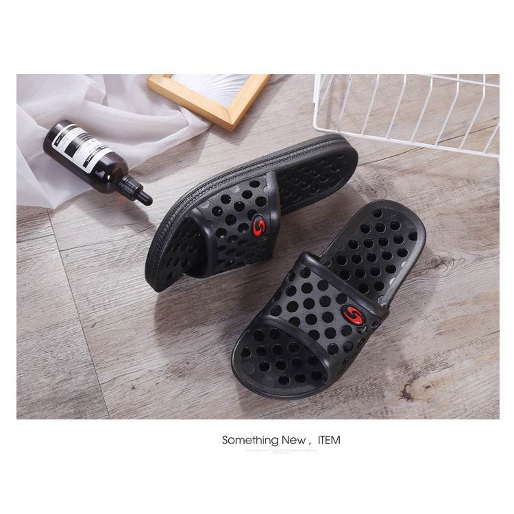 Dép Lỗ Táo Tròn Nam Nữ Đi Trong Nhà Tắm - DL028