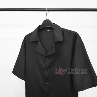 Sơ mi nam nữ basic cổ vest