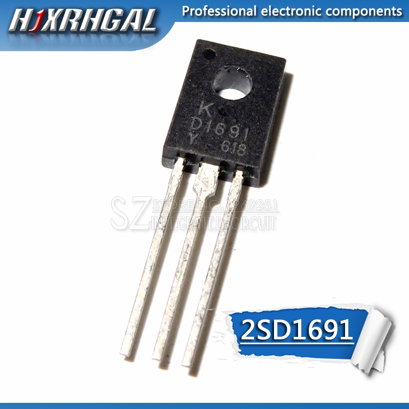 Bộ 10 linh kiện điện tử 2sd1691 To-126F D1691 To-126 chất lượng cao