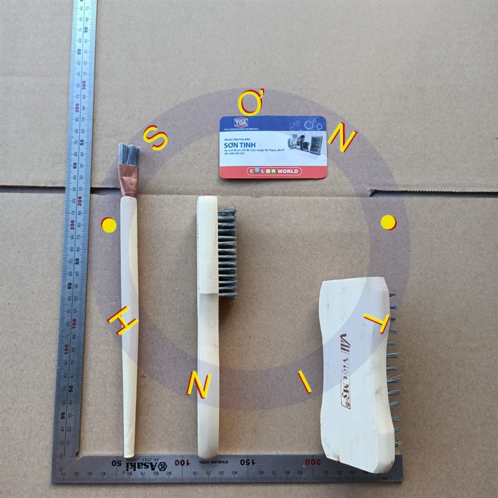 Bàn chải, cọ răng sắt