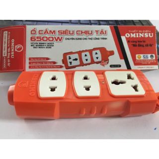Ổ Cắm Điện OMINSU siêu chịu tải lên đến 6500w