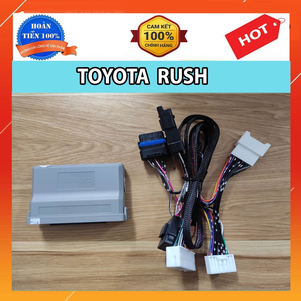 Toyota Rush, Gập gương lên xuống kính tự động xe Toyota Rush 2018-2019-2020