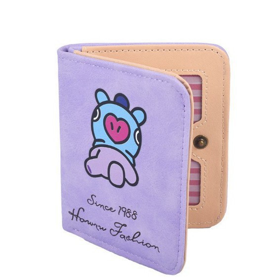 Ví nữ in hình hoạt hình đáng yêu