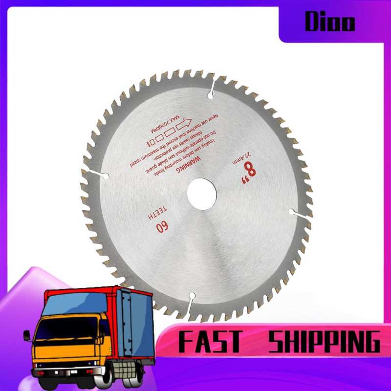 Lưỡi Cưa Bằng Hợp Kim Dio 8 Inch Có 60 Đĩa Cắt