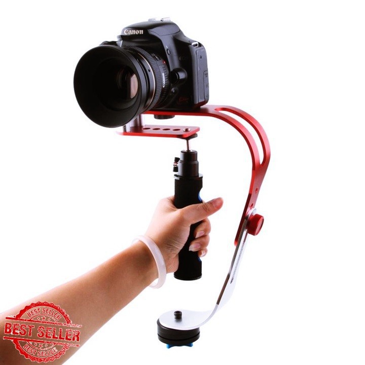 Tay Quay Phim Chống Rung Cho Điện Thoại Và Máy Ảnh DSLR MS-19