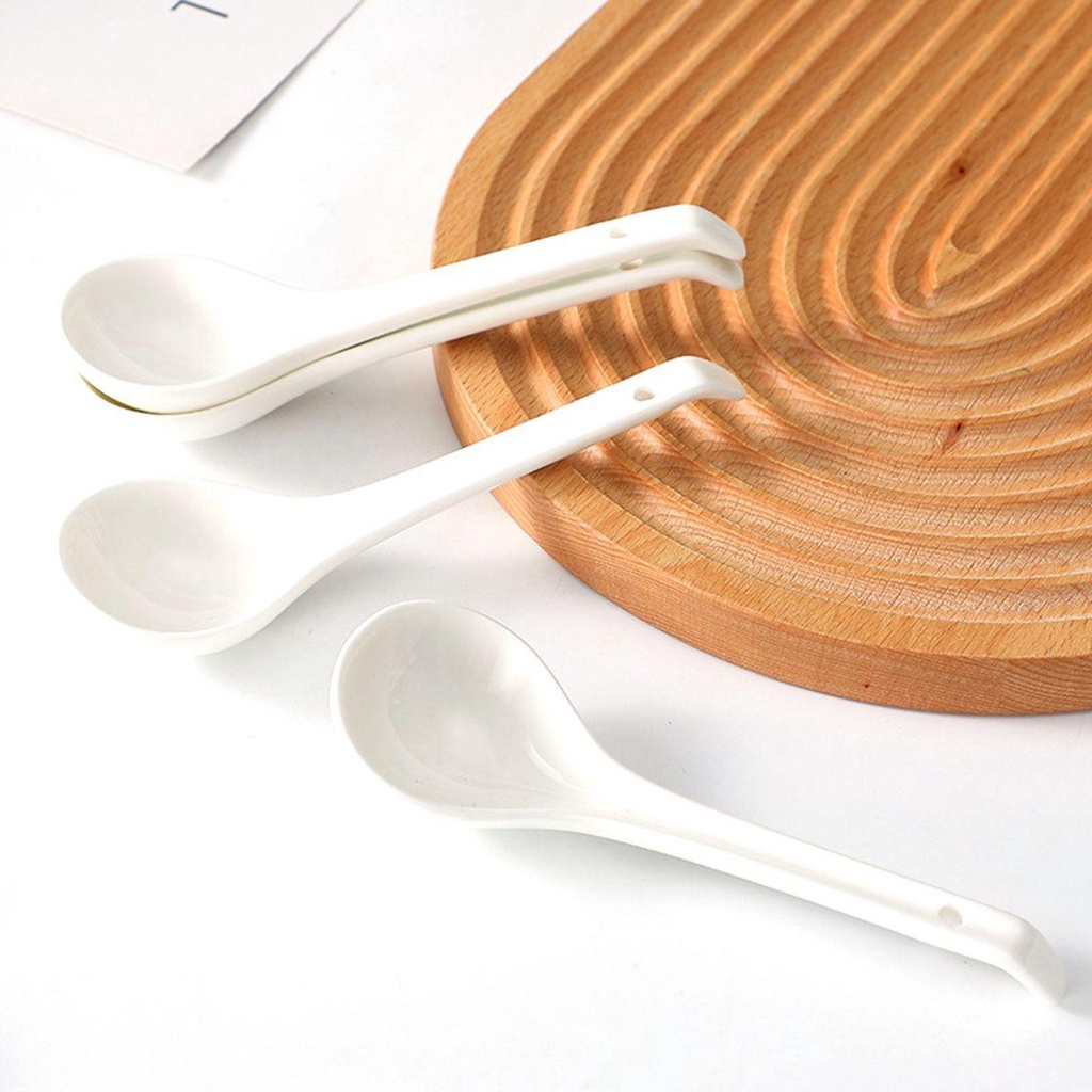 JARRED Muỗng Ăn Súp Bằng Gốm Phong Cách Nhật Bản