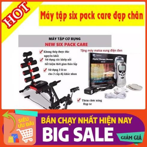 [GIẢM GIÁ SIÊU SỐC] Máy tập thể dục đa năng SIX PACK CARE tăng máy massage xung điện