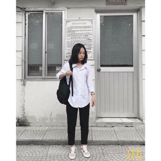 Áo sơ mi quốc dân tay dài HT12