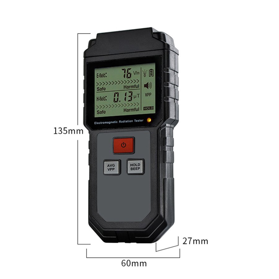 Máy đo bức xạ điện từ EMF ET825 chất lượng cao tiện dụng