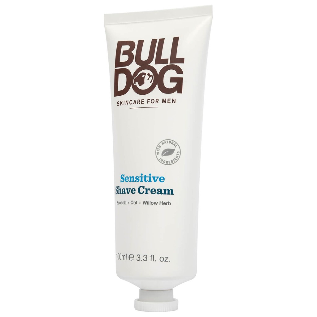 [ Chính hãng UK ] Kem cạo râu Bulldog Original / Sensitive Shave Cream – 100ml