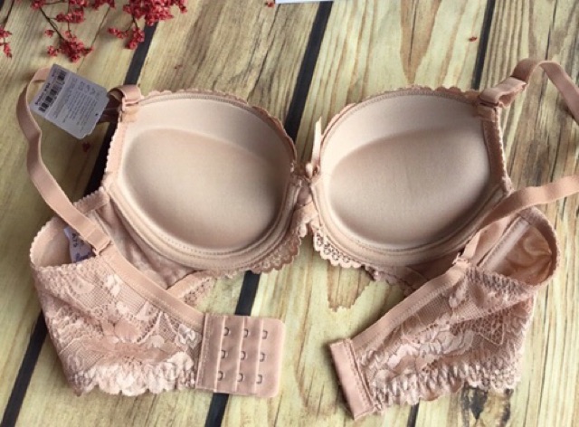 Áo ngực BoYa ren mút dày siêu đẩy,siêu nâng tạo khe 3 móc cài