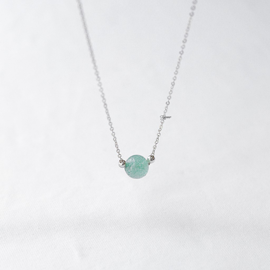 Dây chuyền bạc 925 Stone 2 - Shimmer Silver