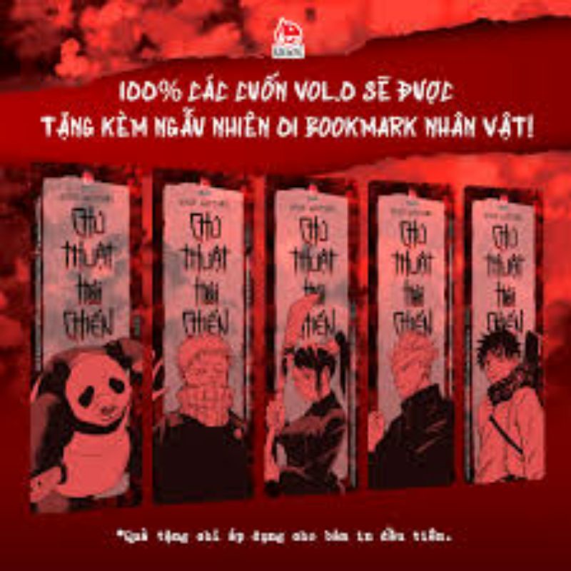 Chú thuật hồi chiến vol 0 kèm bookmark