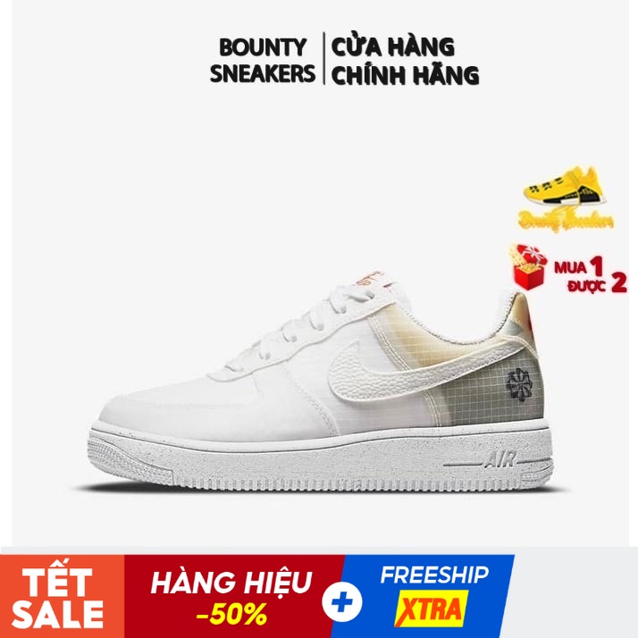 Giày Nike Air Force 1 Crater &quot;White Orange&quot; DH4339-100 - Hàng Chính Hãng - Bounty Sneakers