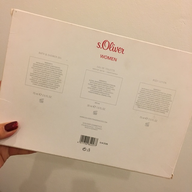 SALE ❣️❣️❣️ Set Nước Hoa S.Oliver