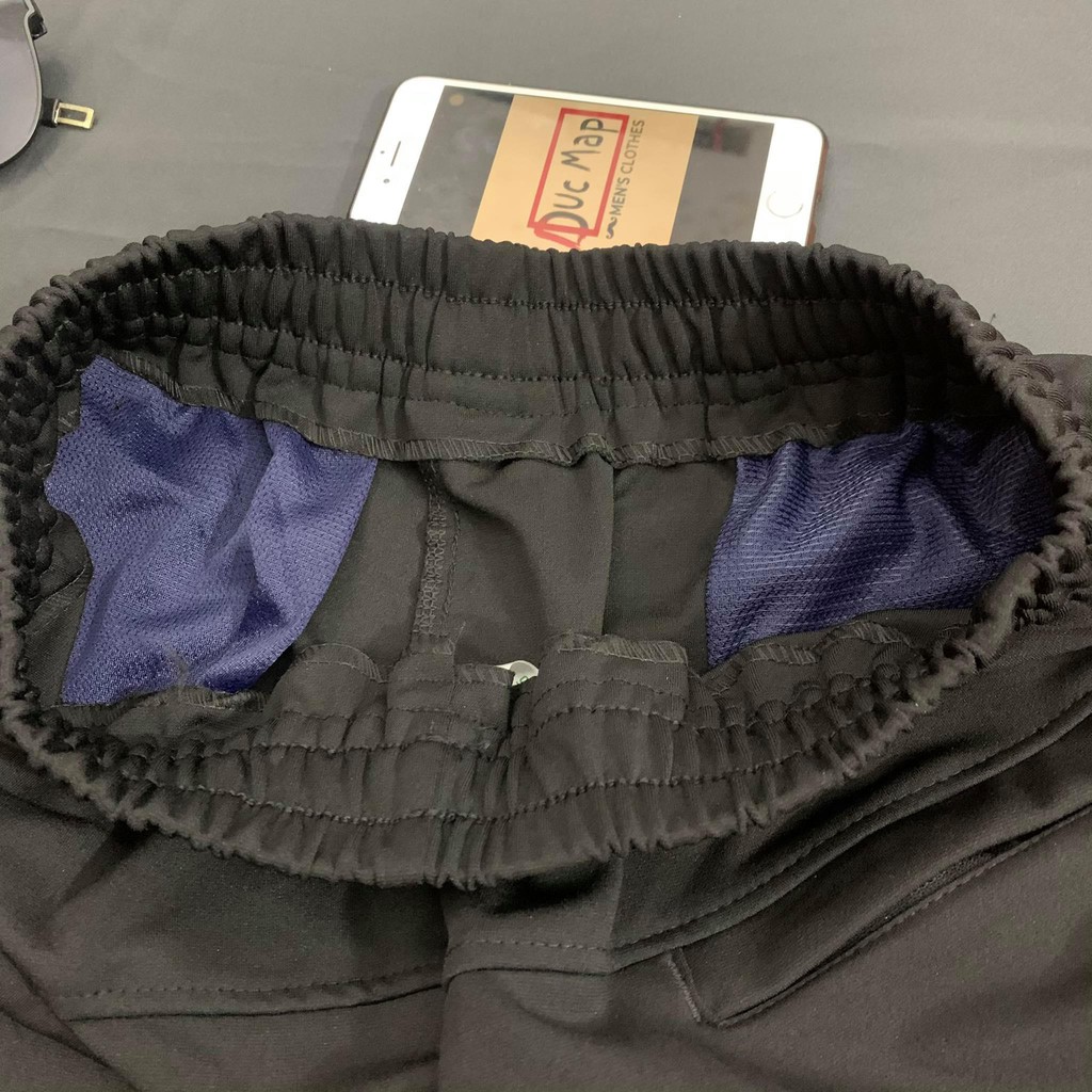 [UMI HÀN] QUẦN JOGGER UMI NAM ĐEN VẢI CO GIÃN SIÊU TỐT KHOÁ KÉO TÚI SÂU | BigBuy360 - bigbuy360.vn