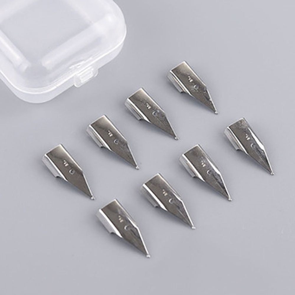 Set 5 ngòi bút máy bằng thép không gỉ 359 0.38mm/0.5mm