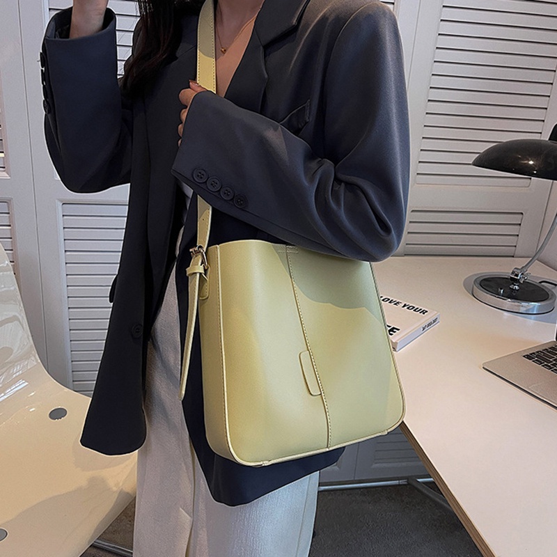 Túi Đeo Vai Màu Sắc Đơn Giản Phong Cách Hàn Quốc Cho Nữ
