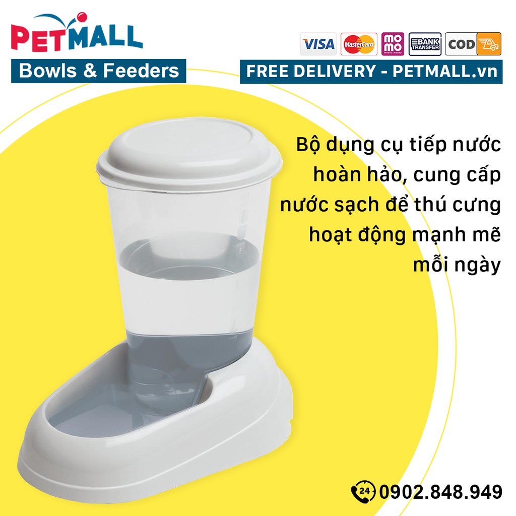 Khay nước tự động Ferplast Nadir Auto 3L Petmall