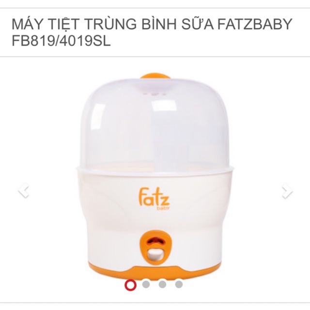 Máy tiệt trùng bình sữa fatz