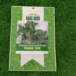 HẠT GIỐNG RAU THƠM SẢ (Ế TRẮNG) DỄ TRỒNG 2g