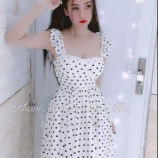 Maxi  voan  lụa  cánh  Tiên có  mút  ngực điệu  đà