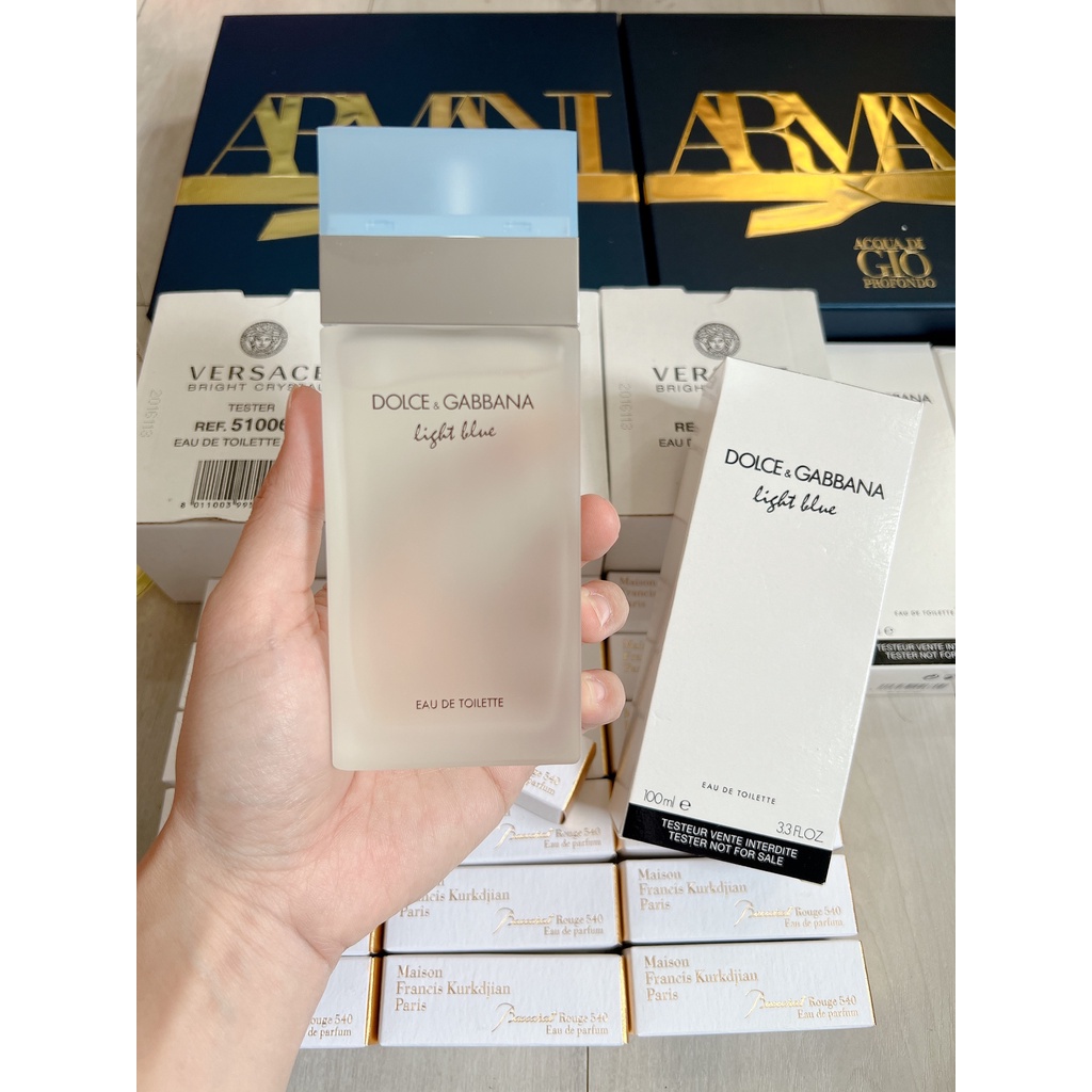 Nước Hoa D&amp;G Light Blue EDT 100ml Tester